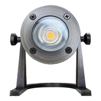 Outdoor Landscape Lighting LED 12V Low Voltage ULB01 4x/8x/12x Package 12V Low Voltage Underwater Brass LED Fountain Pond Lighting with 3W 3000K Bulb