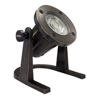 ULB01 12V Low Voltage Underwater Brass LED Fountain Pond Lighting