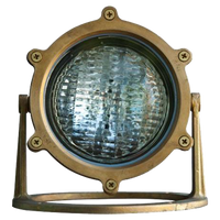 ULB02 Cast Brass PAR36 LED Low Voltage Underwater Pond Light IP68 Waterproof