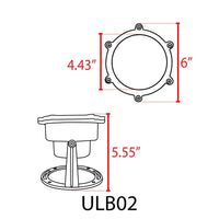 Outdoor Landscape Lighting LED 12V Low Voltage ULB02 4x/8x/12x Package Cast Brass PAR36 LED 12V Low Voltage Underwater Pond Light IP68 Waterproof 10W 160° 3000K Bulb