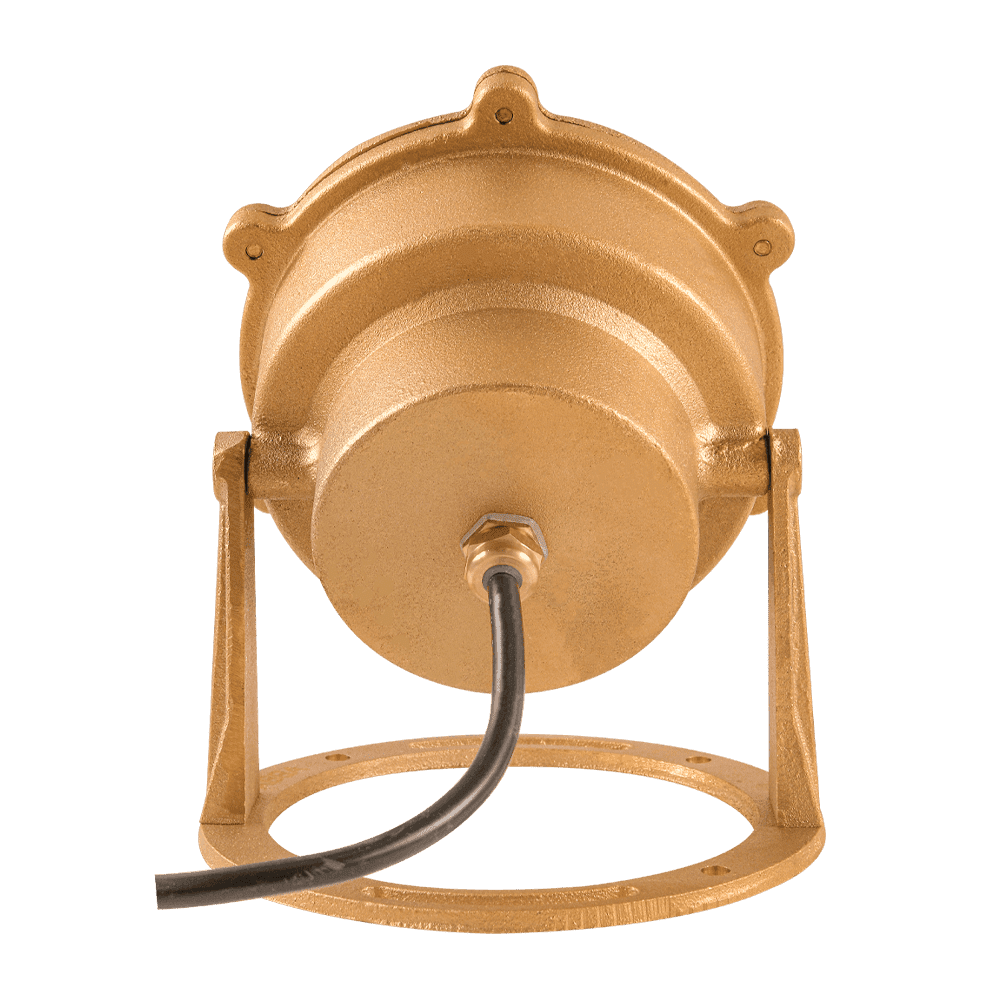 ULB02 Cast Brass PAR36 LED Low Voltage Underwater Pond Light IP68 Waterproof - Kings Outdoor Lighting