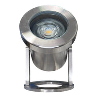 Outdoor Landscape Lighting LED 12V Low Voltage ULB03 4x/8x/12x Package Stainless Steel 12V Low Voltage Underwater Landscape LED Fountain Light Pond Lighting with 3W 3000K Bulb