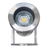 Outdoor Landscape Lighting LED 12V Low Voltage ULB03 4x/8x/12x Package Stainless Steel 12V Low Voltage Underwater Landscape LED Fountain Light Pond Lighting with 3W 3000K Bulb