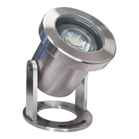 Outdoor Landscape Lighting LED 12V Low Voltage ULB03 4x/8x/12x Package Stainless Steel 12V Low Voltage Underwater Landscape LED Fountain Light Pond Lighting with 3W 3000K Bulb