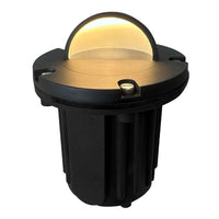 Outdoor Landscape Lighting LED 12V Low Voltage UNB02 4x/8x/12x Package Cast Brass 12V Low Voltage Half Moon Round LED In-ground Well Light IP65 Waterproof with 5W 3000K Bulb