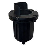 Outdoor Landscape Lighting LED 12V Low Voltage UNB03 4x/8x/12x Package Cast Brass 12V Low Voltage Shielded LED In-ground Well Light IP65 Waterproof with 5W 3000K Bulb