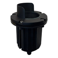 UNB03 Latón fundido Bajo voltaje Blindado LED Luz de pozo enterrada IP65 a prueba de agua - Ninguna / Dark Brass