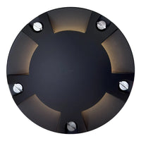 Outdoor Landscape Lighting LED 12V Low Voltage UNB07 Cast Brass 12V Low Voltage Round Multi-Directional LED In-ground Well Light IP65 Waterproof