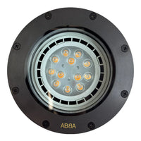 Outdoor Landscape Lighting LED 12V Low Voltage UNB08 Cast Brass 12V Low Voltage Commercial PAR36 LED In-ground Well Light IP65 Waterproof