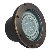 UNB08 Luz de pozo enterrada LED PAR36 comercial de bajo voltaje de latón fundido IP65 a prueba de agua