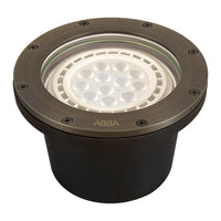 UNB08 Luz de pozo enterrada LED PAR36 comercial de bajo voltaje de latón fundido IP65 a prueba de agua