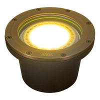UNB08 Luz de pozo enterrada LED PAR36 comercial de bajo voltaje de latón fundido IP65 a prueba de agua