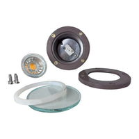 Outdoor Landscape Lighting LED 12V Low Voltage UNF07 Fiber Glass 12V Low Voltage Round LED In-ground Well Light IP65 Waterproof