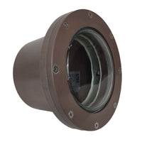 Outdoor Landscape Lighting LED 12V Low Voltage UNF08 Fiber Glass 12V Low Voltage Commercial PAR36 LED In-ground Well Light IP65 Waterproof Brown