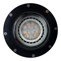 Outdoor Landscape Lighting LED 12V Low Voltage UNF08 Fiber Glass 12V Low Voltage Commercial PAR36 LED In-ground Well Light IP65 Waterproof