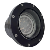 Outdoor Landscape Lighting LED 12V Low Voltage UNF08 Fiber Glass 12V Low Voltage Commercial PAR36 LED In-ground Well Light IP65 Waterproof