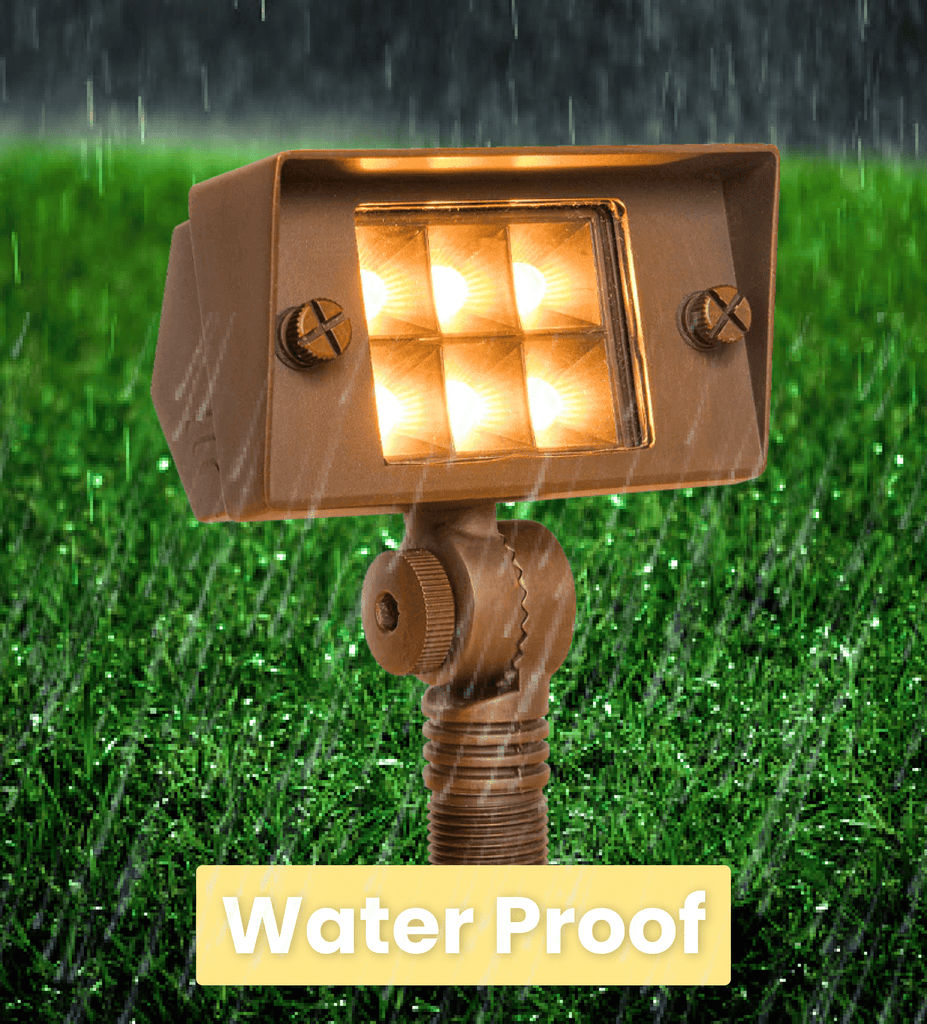 Low voltage outdoor hot sale flood lighting kits