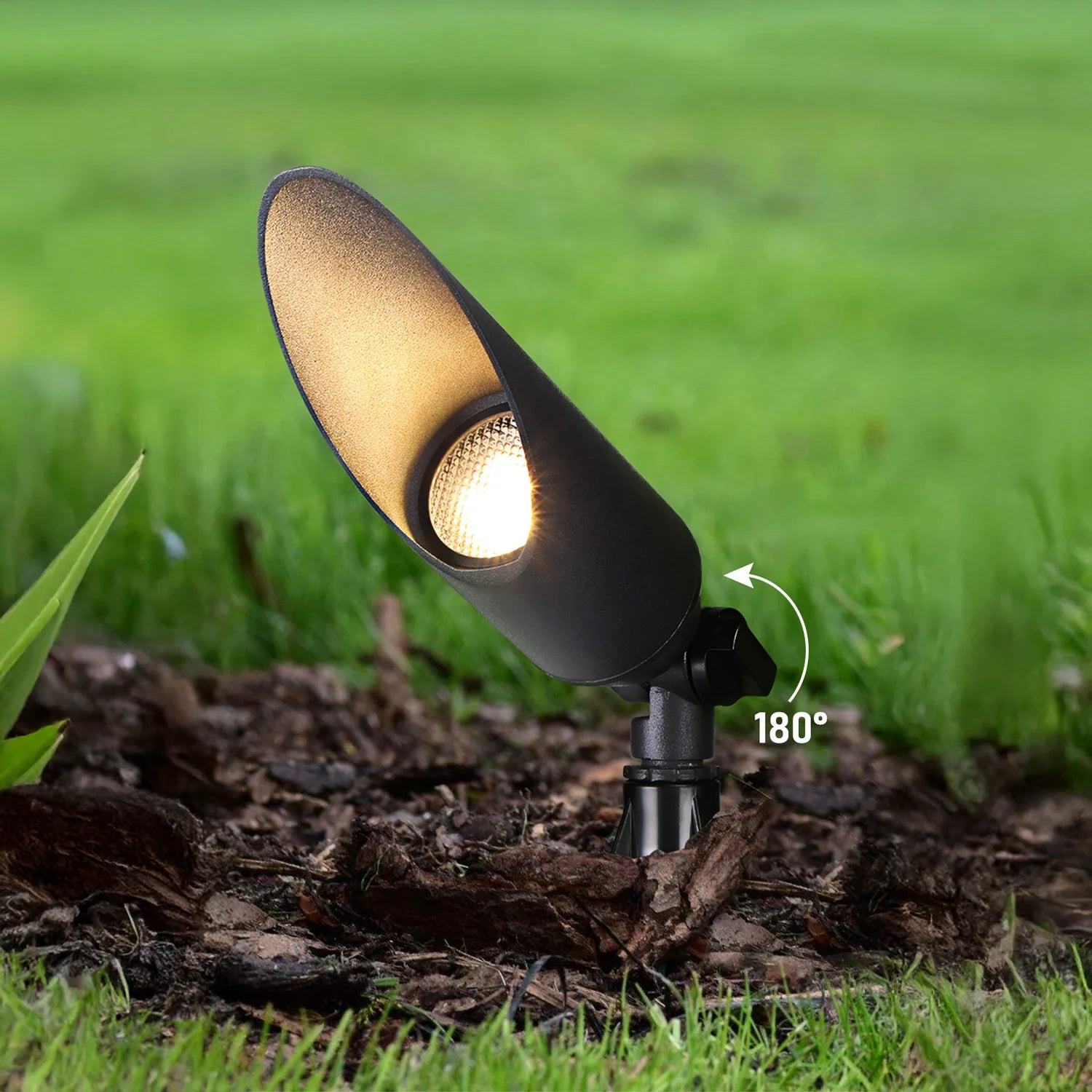 12V 5W LED Landscape Spotlights – 10-Pack, Warm White 3000K, Outdoor Waterproof IP65