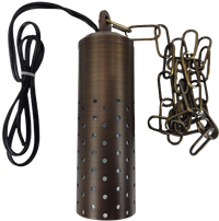 Outdoor Landscape Lighting LED 12V Low Voltage HLB09 12V LED Low Voltage Brass Cylinder Pendant Light Hanging Downlight Fixture