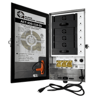 SS-450 150W - 450W Modular Upgradable Wattage Digital Smart Bluetooth 12V, 15V Low Voltage Outdoor Transformer IP65