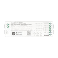 Miboxer ML5 Matter over Wi-Fi LED Strip Light 5 in 1 Controller for Single-Color, CCT, RGB, RGBW, RGBCCT Strip Lights, Smartphone APP Control and Voice Command