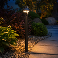 Outdoor Landscape Lighting LED 12V Low Voltage PLB01 4x/8x/12x Package 12V G4 Snub 12V Low Voltage Heavy Duty Cast Brass Outdoor LED Pathway Light with G4 2W 3000K Bulb