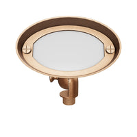 FPB03 Brass Oval LED Directional Floodlight Adjustable Lighting 12V Low Voltage G4 Socket