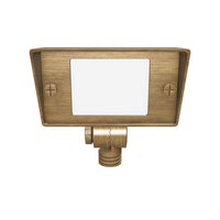 FPBCC04 4x/8x/12x Package Cast Brass 3CCT Adjustable 2W-7W Rectangular Built-In LED Floodlight 12V Low Voltage Fixture