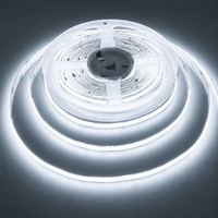 SLD12 DC12V 16ft IP20 320LED/M Dotless Single Color Linear 3.1W/ft for 8mm LED Strip Lights Low Voltage FCOB DC12V Tape Light