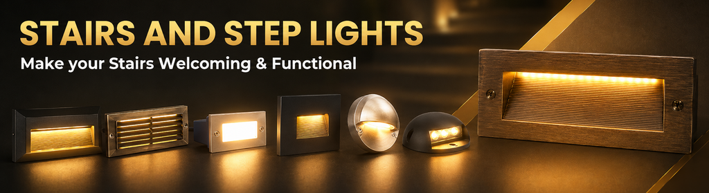 Stair Step Lights | Durable Stairway Lighting