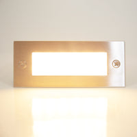 STS02 4x/8x/12x Package Outdoor Recessed Brick Wall Light 3000K Warm White Integrated LED Step/ Stair Lighting Fixture