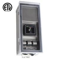 STS300 AC 300W Digital 12V, 15V Low Voltage Stainless Steel Transformer with Photocell & Timer IP65