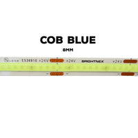 Outdoor Landscape Lighting LED 12V Low Voltage SLD04 16ft/32ft/82ft Dotless Single Color Linear 3.05W/ft for 8mm | 4.27W/ft for 10mm LED Strip Lights Low Voltage FCOB DC24V Tape Light