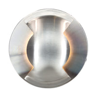 UNS04 4x/8x/12x Package Stainless Steel Bi Directional Two Slit In-Ground Low Voltage LED In Ground Landscape Lighting with 5W 3000K Bulb