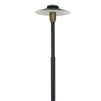 Stelvio Black Brass Adjustable Path Light Low Voltage Outdoor Lighting