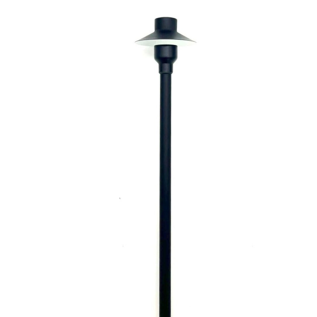 BPLP09 Tulay SH 18" Black Brass Path Light Low Voltage Outdoor Lighting