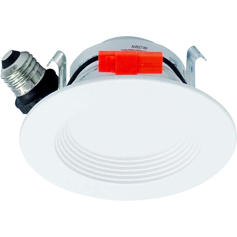 AH Lighting 4" LED Selectable 5CCT 9W Recessed Baffled Retrofit Kit Reflector - Kings Outdoor Lighting