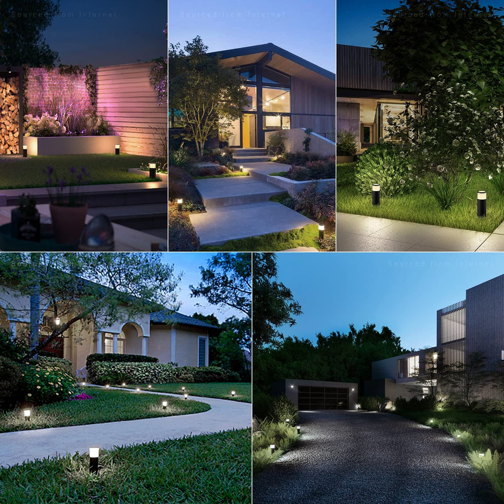 Path Lights Led Simple 8-Pack of Modern LED Path Lights | Durable Walk Way Lights – Kings ...