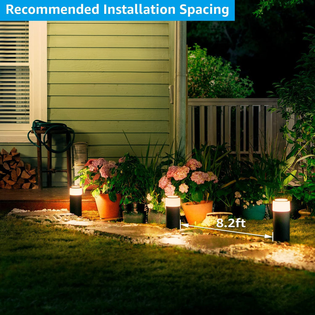 Led Path Maker 8-Pack of Modern LED Path Lights | Durable Walk Way Lights