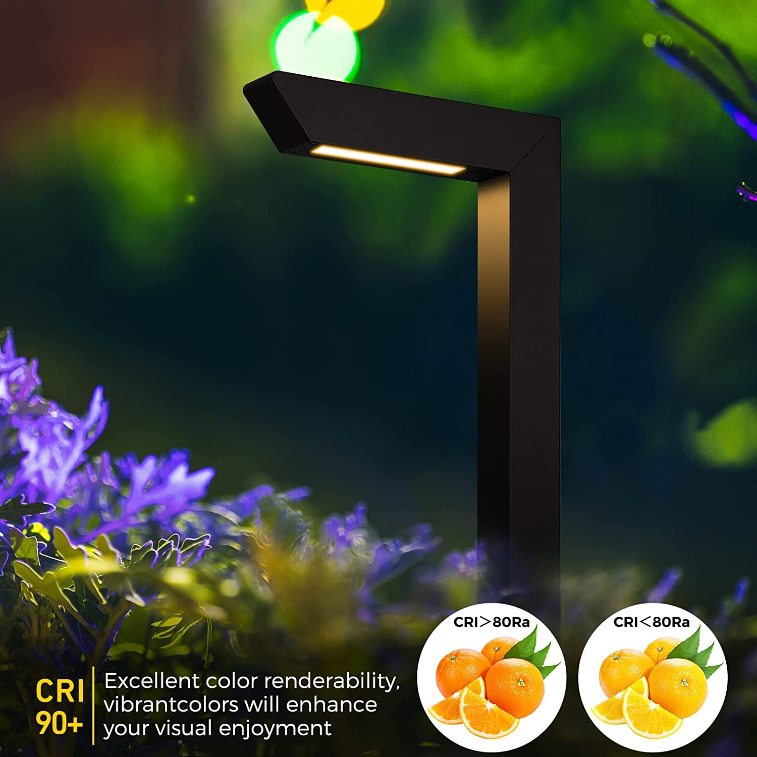 Led Garden Path 6-Pack of Modern LED Path Lights | Durable Walk Way Lights