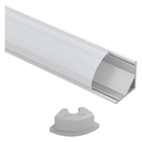 AP59 Corner Aluminum Channel 10 Pack LED Strip Light Cover End Caps.