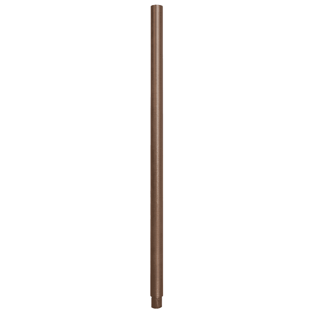 BPE - Brass Post Extension 12" or 24" for Brass Path/Spot Light Fixtures - Kings Outdoor Lighting