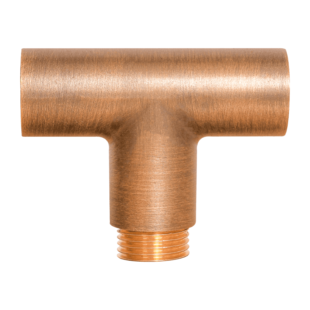 BRT1 - Brass T-Bar Coupling Accessory for Post/Path Light Fixtures - Kings Outdoor Lighting