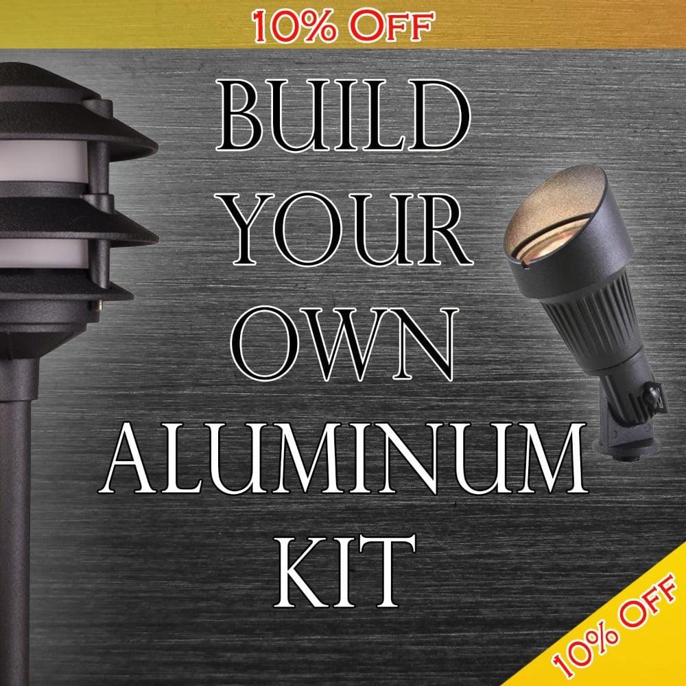 Build Your Own Aluminum Landscape Lighting Kit.