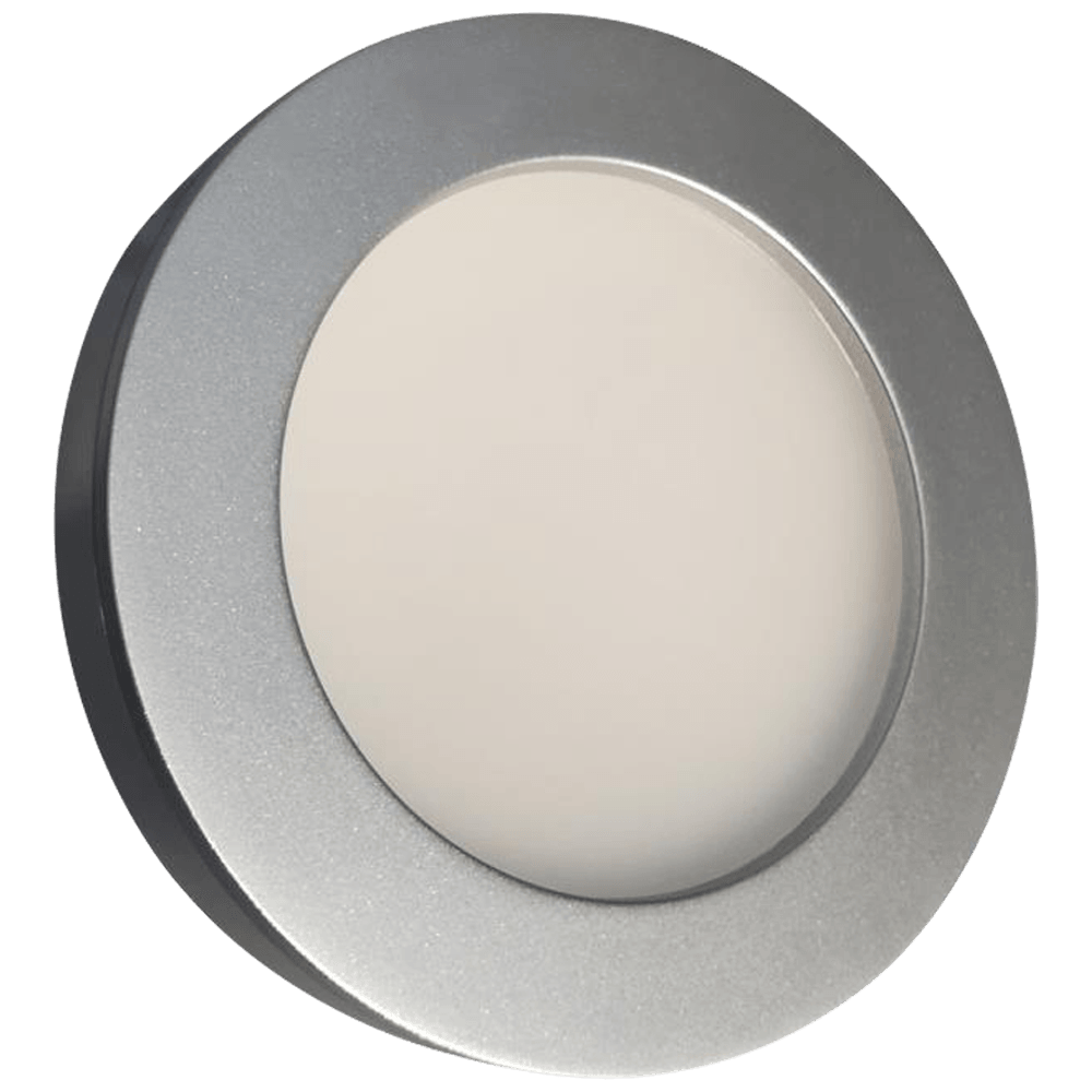 CB07 Round LED Dimmable Cast Aluminum Recessed Cabinet Light Down Lighting Fixture.