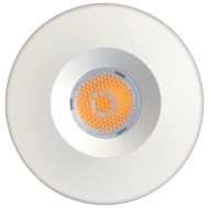 CB15 Redondo Empotrable Aluminio Fundido Gabinete Luz Ahorro de energía Dimmable LED Downlighting - Blanco / 3000K blanco cálido