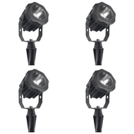 CD20 4x/8x/12x Package 20W 12V Low Voltage Ground LED Aluminum Spotlight Waterproof Outdoor Fixture 3000K - 4 Pack / 3000K Warm White
