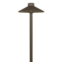 CDPA50 3W 12V Smooth Hat Integrated LED Low Voltage Path Light