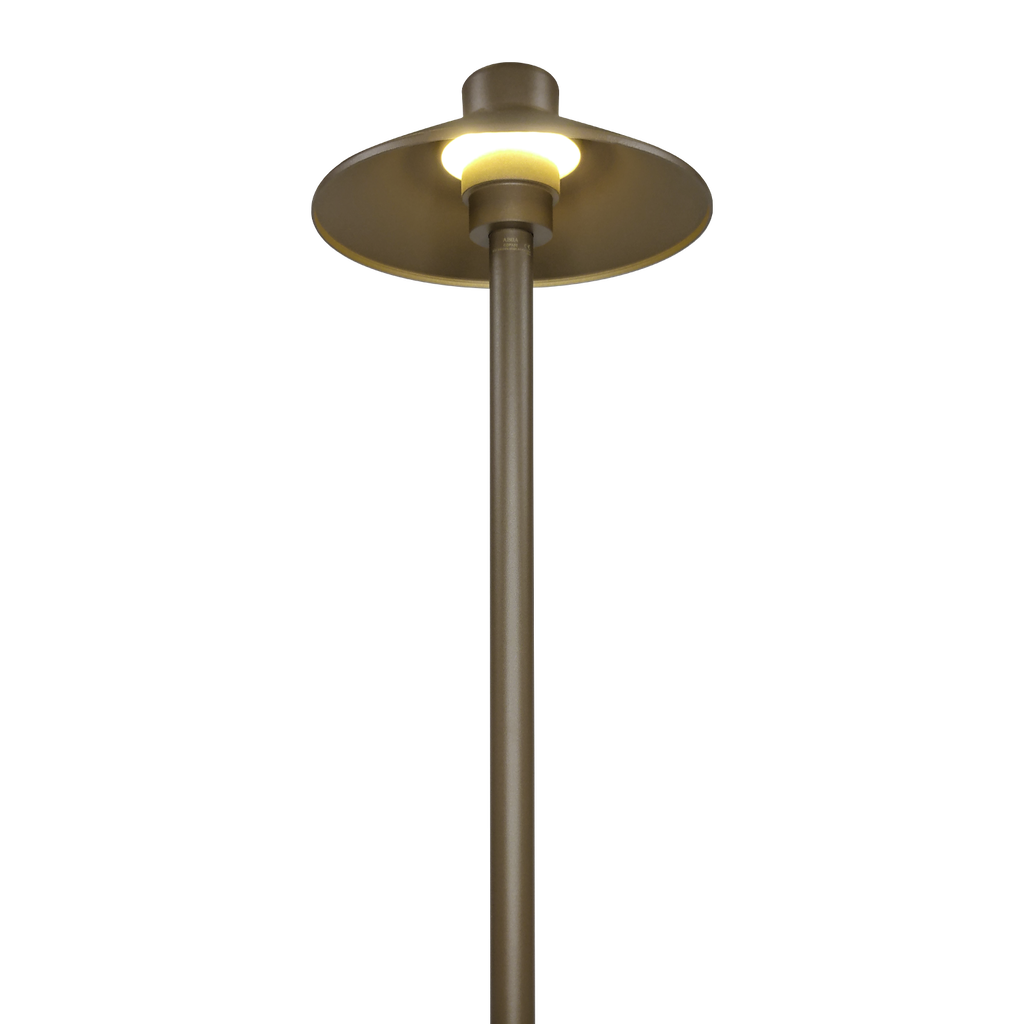 CDPA50 3W 12V Smooth Hat Integrated LED Low Voltage Path Light