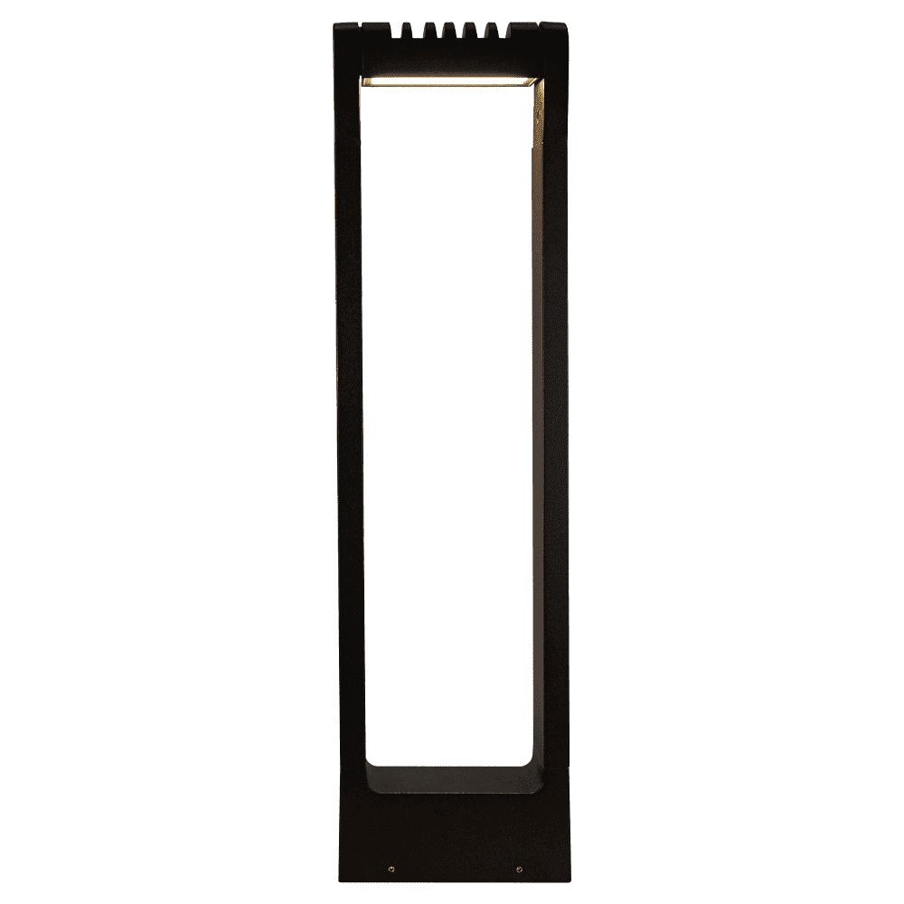 CDPA56 8W Low Voltage LED Rectangular Adjustable Bollard Landscape Pathway Lighting - Kings Outdoor Lighting